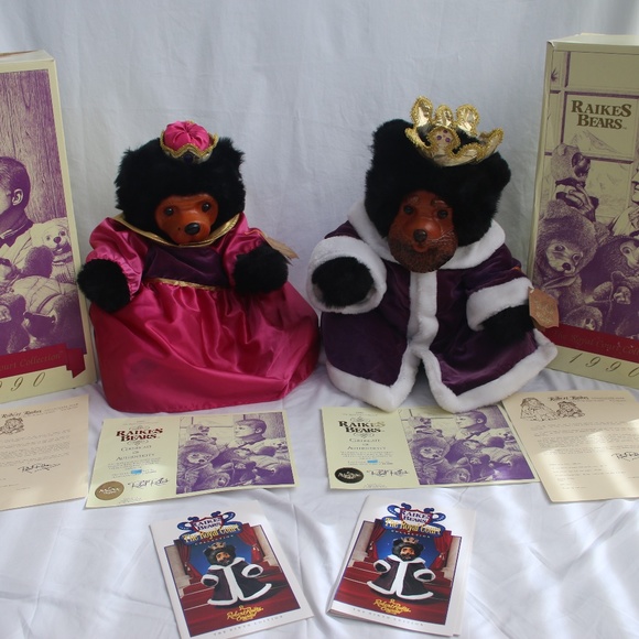 Raikes Toys Raikes Bears Queen Mary And King William Set Poshmark